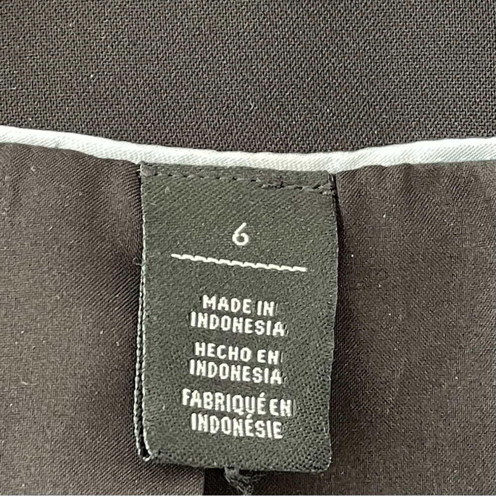 White House Black Market Soft Drape Black Washable Jacket - Picture 10 of 16